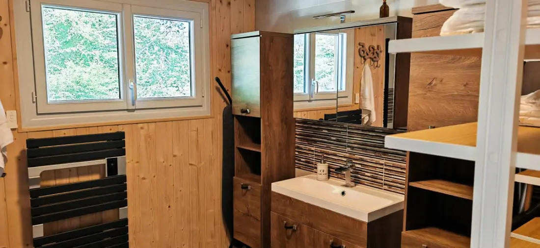 Seeblick Chalet Romantique Spa / Vue Lac