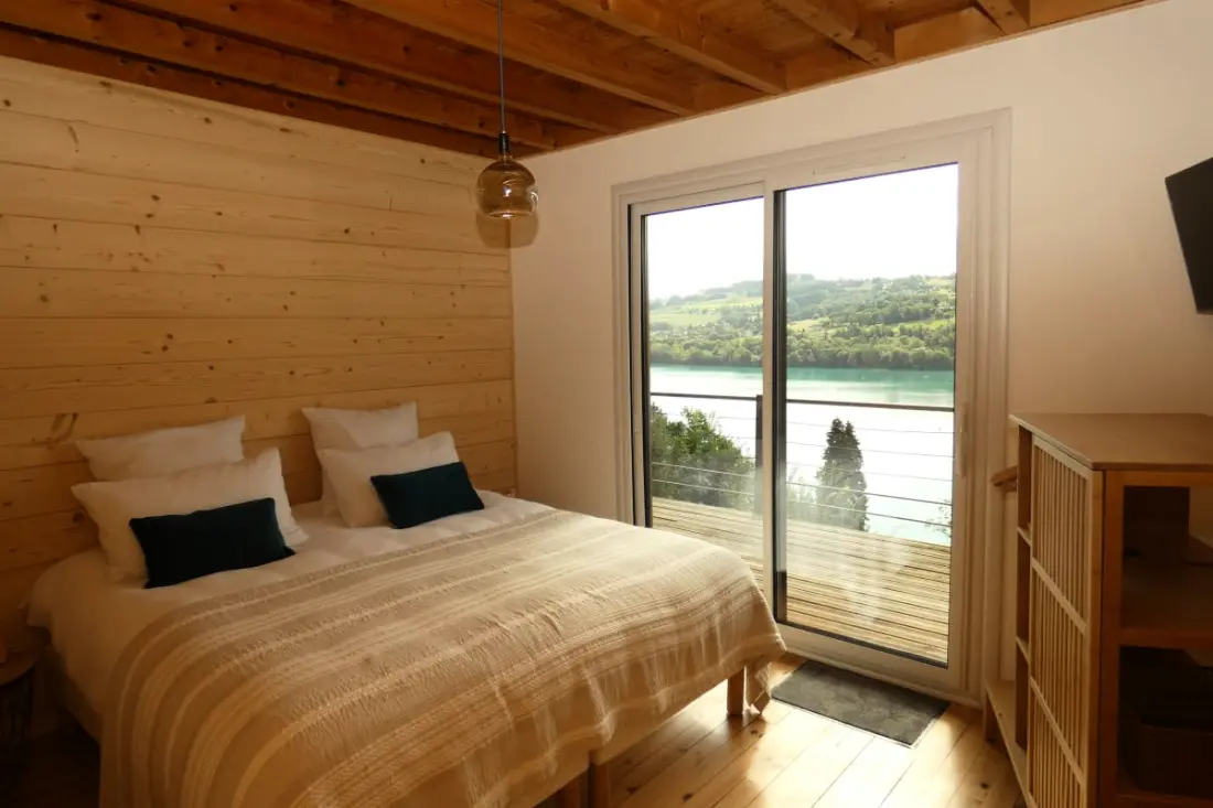 Seeblick Chalet Romantique Spa / Vue Lac