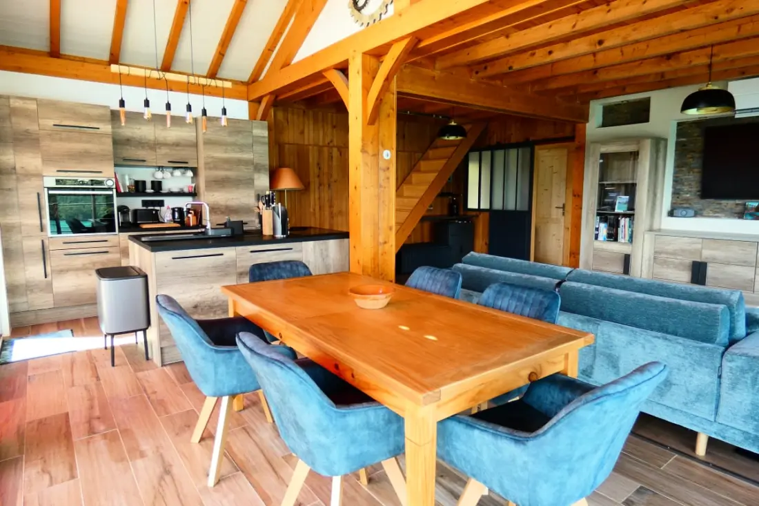 Seeblick Chalet Romantique Spa / Vue Lac