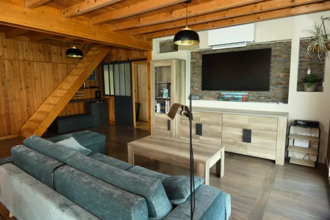 Seeblick Chalet Romantique Spa / Vue Lac