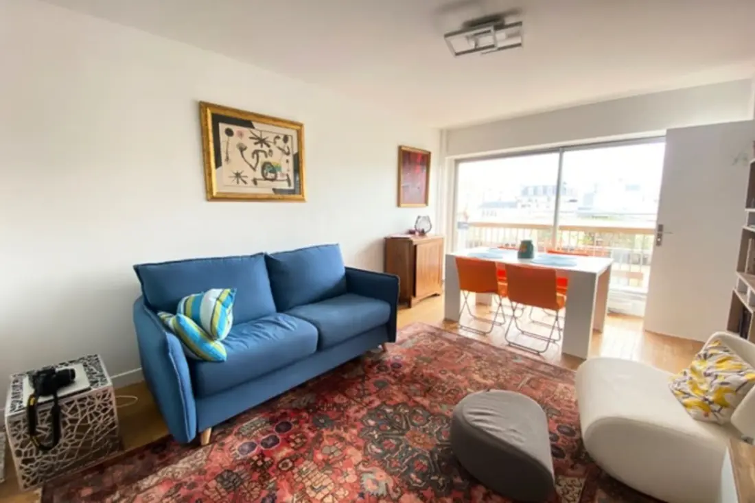 Appartement Calme Près Du Marais, Balcon