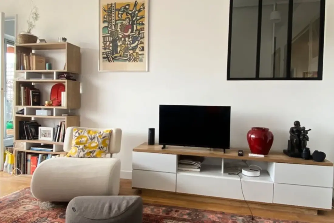 Appartement Calme Près Du Marais, Balcon