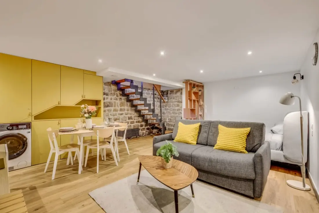 Grand Studio En Sous Sol - Gare Montparnasse