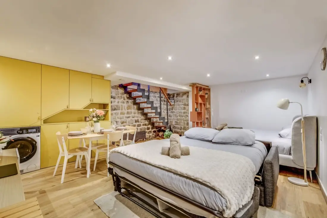 Grand Studio En Sous Sol - Gare Montparnasse