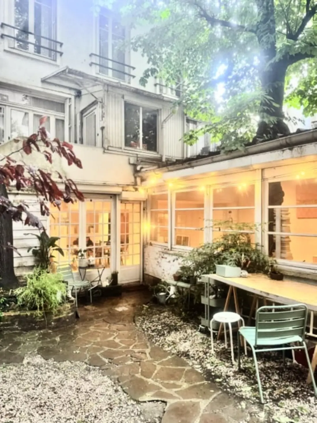 Maison Loft De 100 M² Avec Jardin à Paris