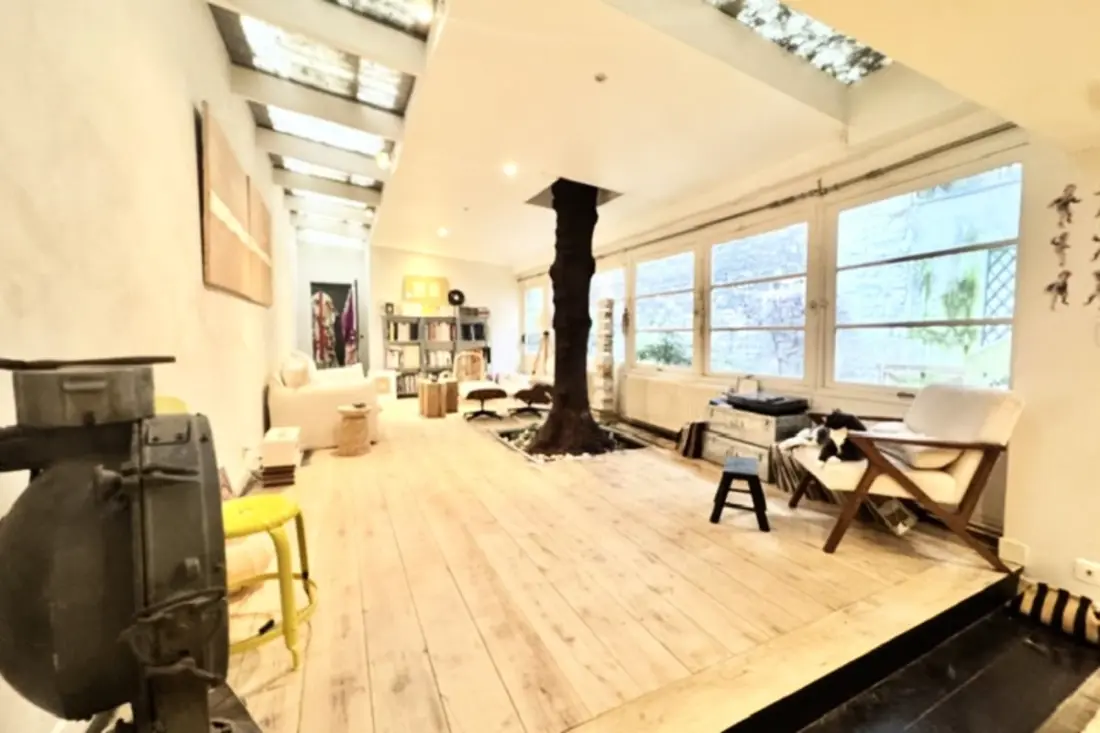 Maison Loft De 100 M² Avec Jardin à Paris