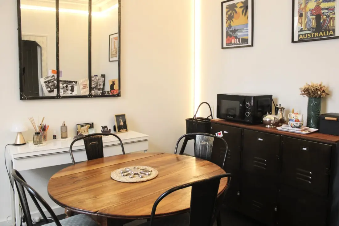 Charmant T2 Batignolles Avec Cour Privée