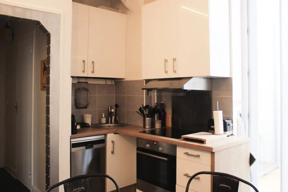 Charmant T2 Batignolles Avec Cour Privée
