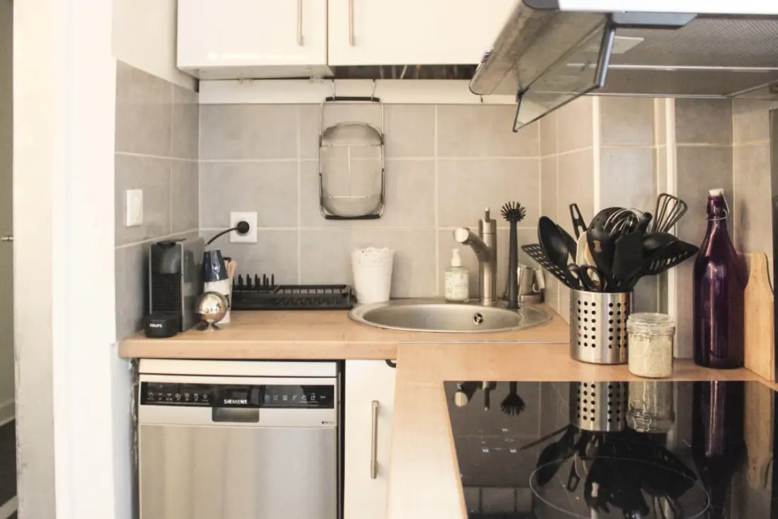 Charmant T2 Batignolles Avec Cour Privée