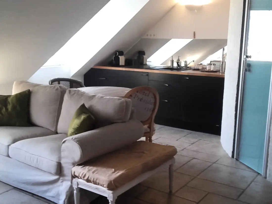 Résidence Schöner romantischer Blick auf die Seine