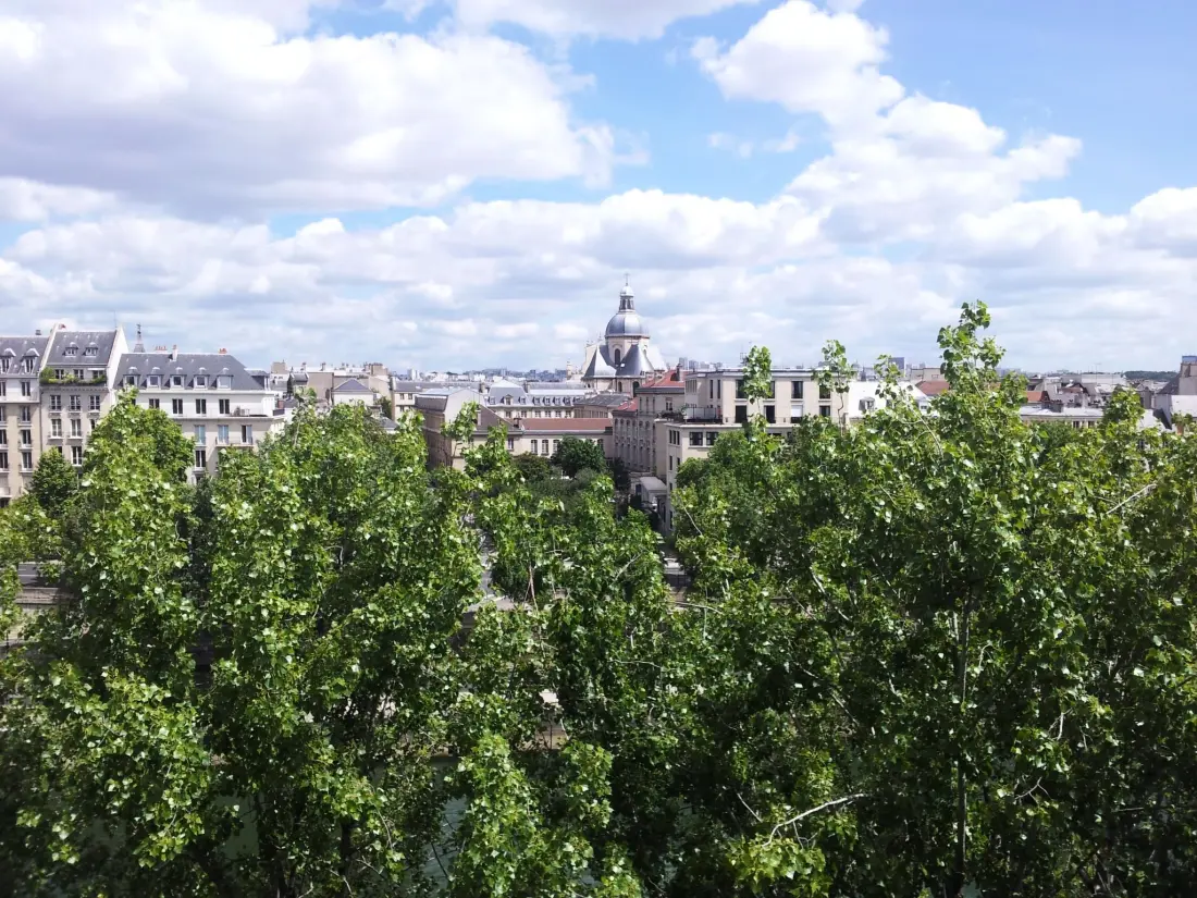 Résidence Schöner romantischer Blick auf die Seine