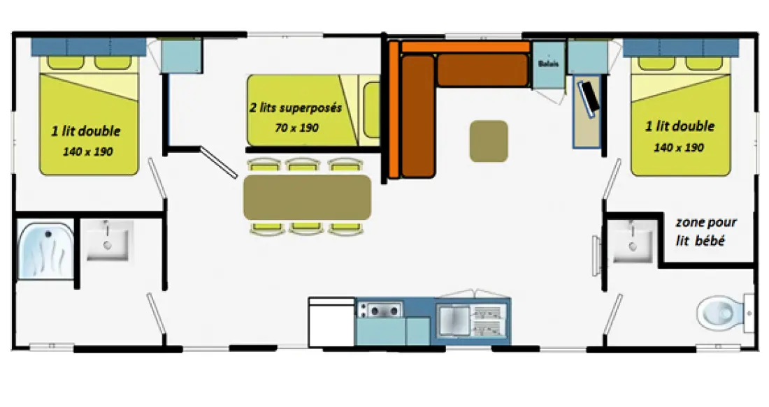 WEST CAMPING 3 étoiles★★★