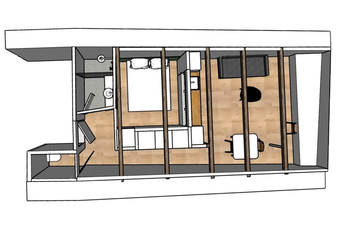 Appartement L’hirondelle | Les Nids De La Diane