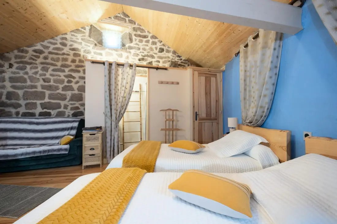 Gîte de France Le moulin du chambon 6/8 pers 3 épis