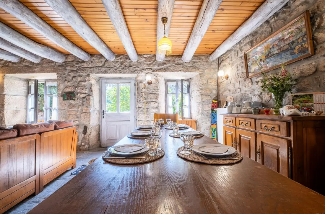Gîte de France Le moulin du chambon 6/8 pers 3 épis