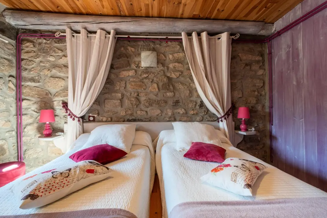 Gîte de France Le moulin du chambon 6/8 pers 3 épis