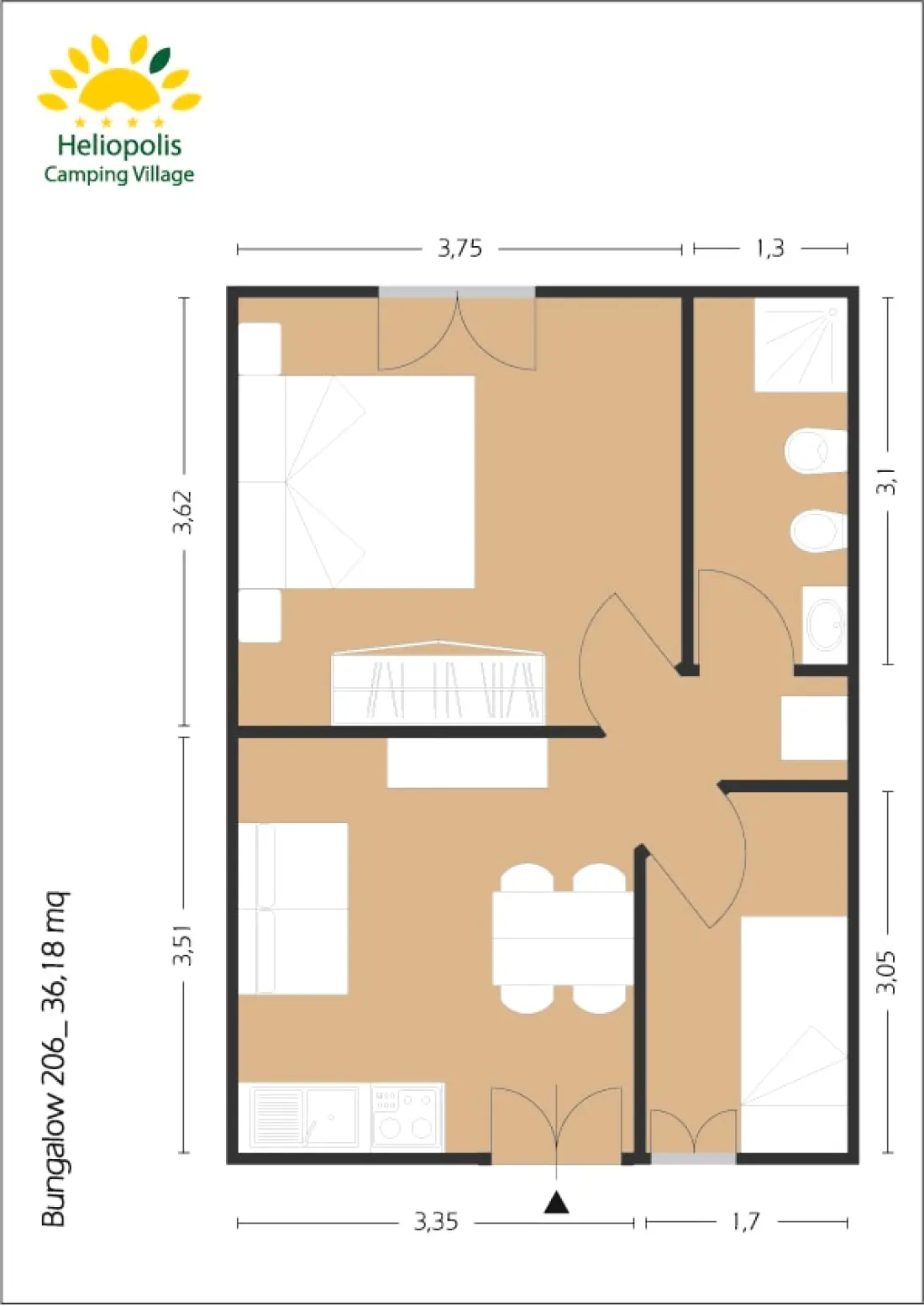 Heliopolis Camping & Village 4 étoiles★★★★