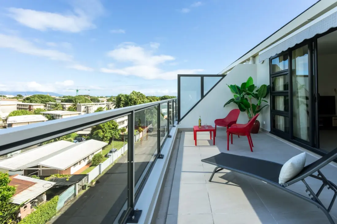 Atea Pearl – Vue Diadème, Terrasse &amp; Parking