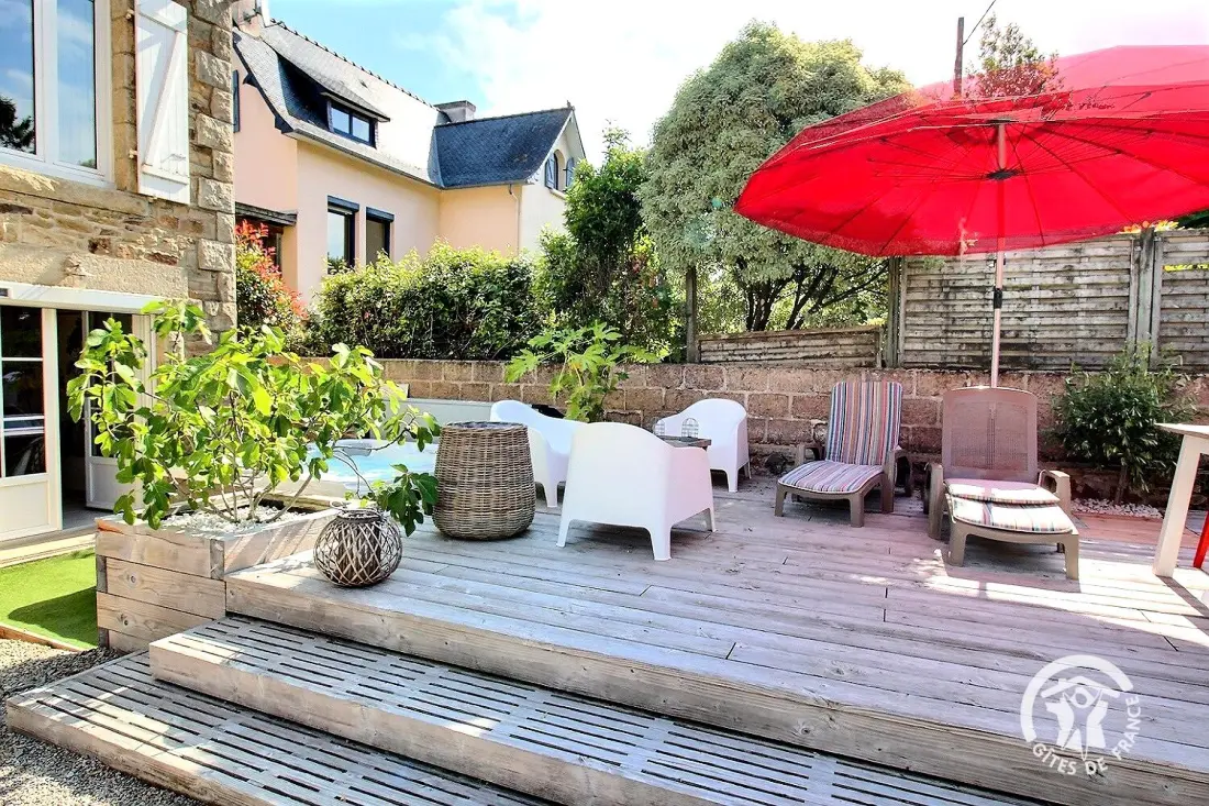 Gîte de France La villa de la lieue de grève 3 épis
