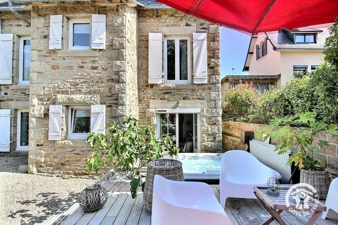 Gîte de France La villa de la lieue de grève 3 épis