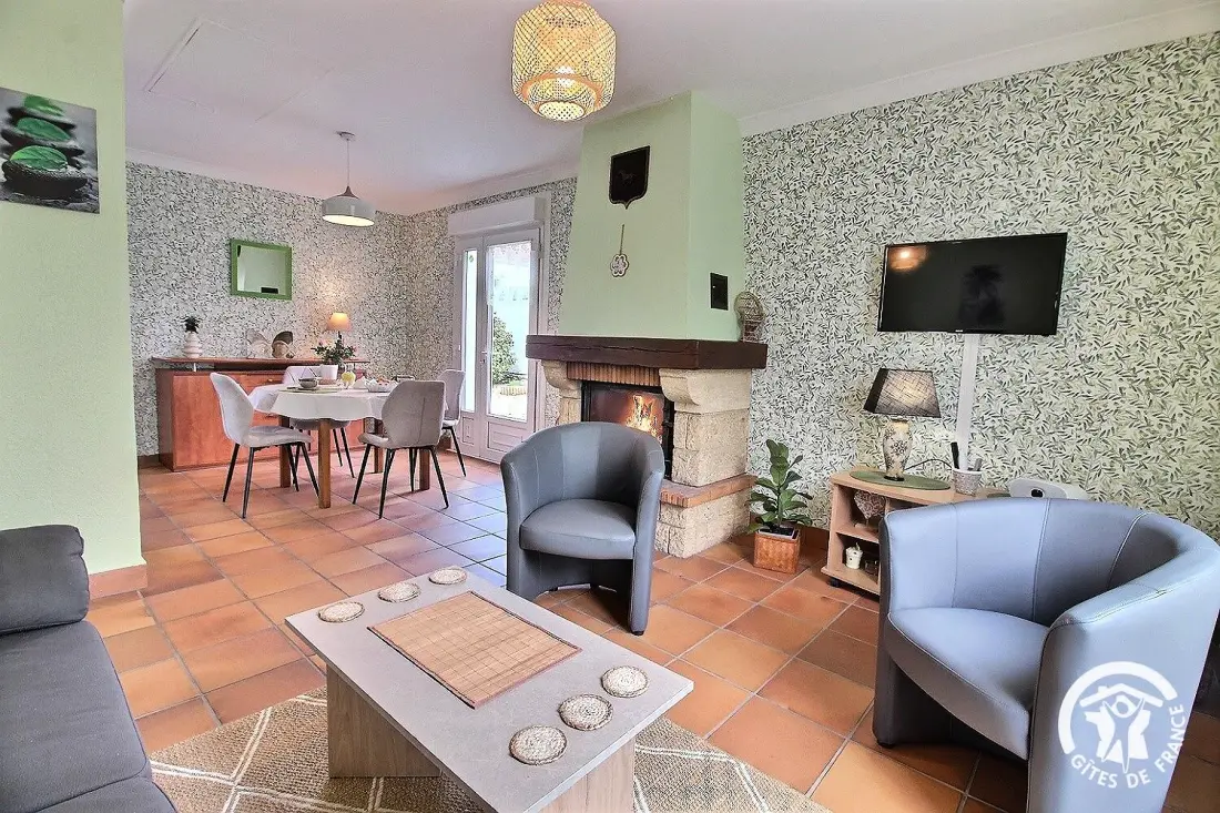 Gîte de France Le jardin 3 épis