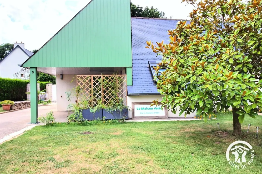 Gîte de France La maison verte 3 épis