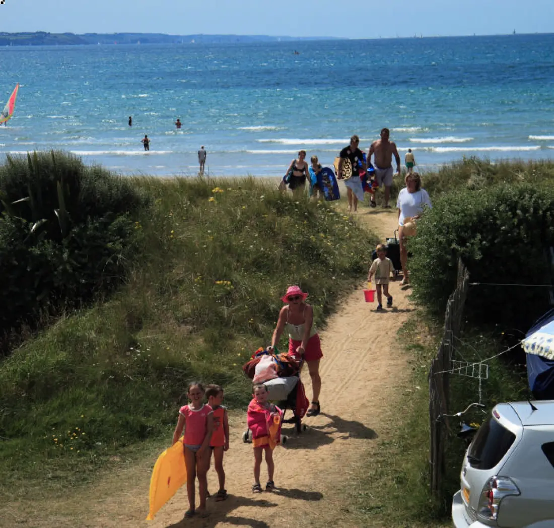 Camping La Plage de Treguer3 étoiles★★★