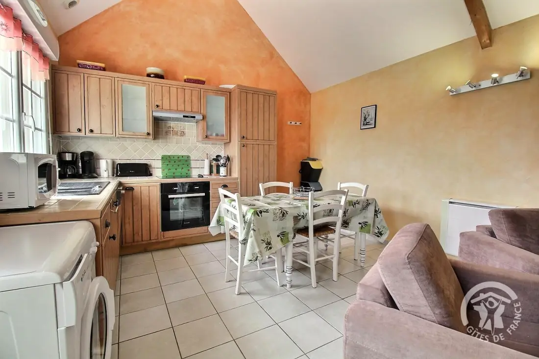 Gîte de France Arevor-terrasse 3 épis