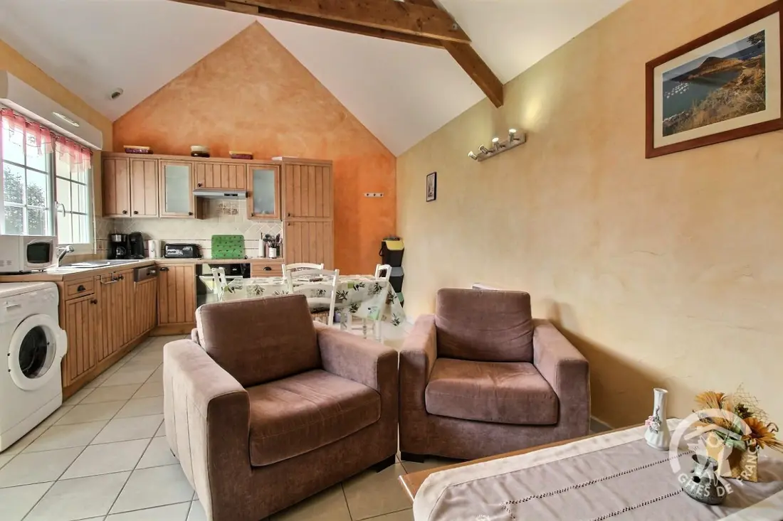 Gîte de France Arevor-terrasse 3 épis