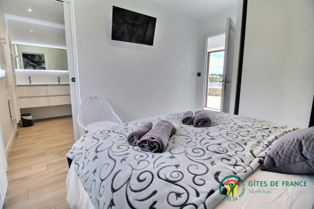 Gîte de France La rose de la ria 3 épis