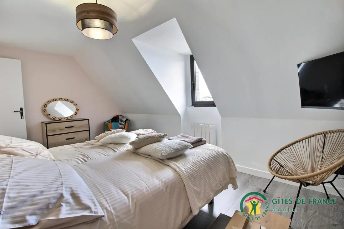 Gîte de France La rose de la ria 3 épis