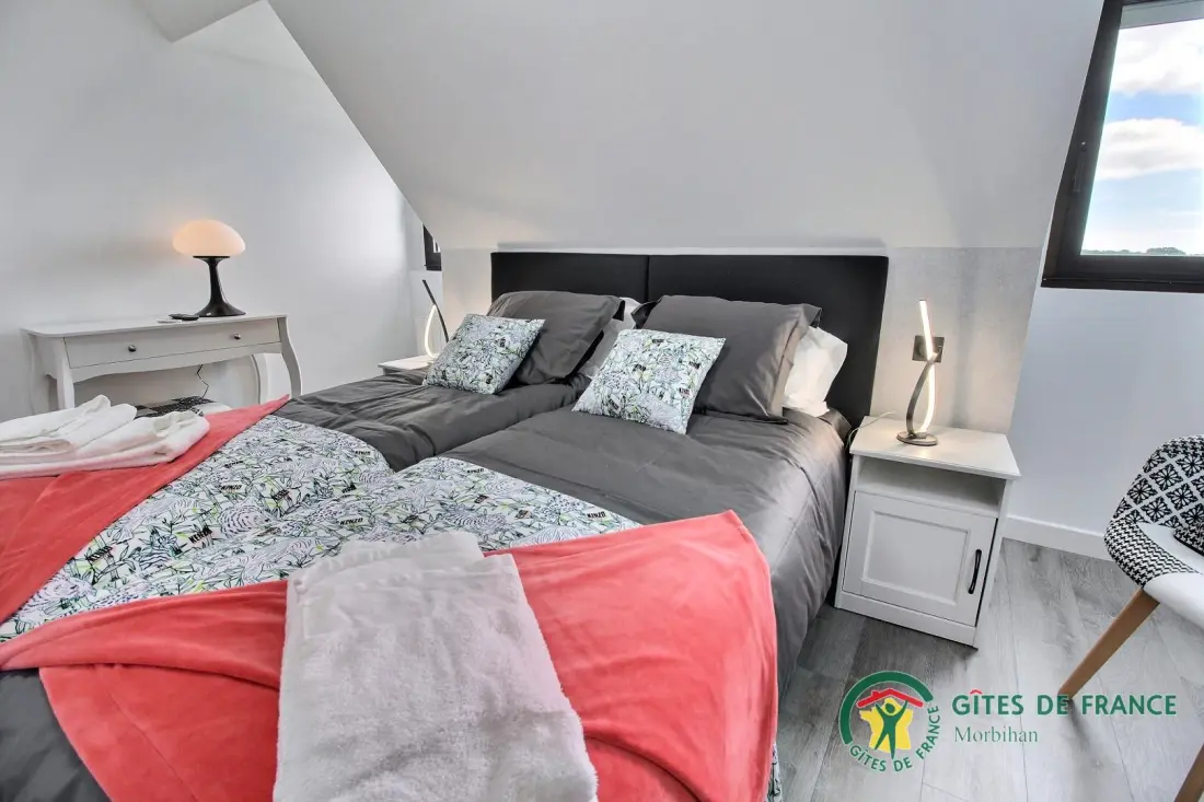 Gîte de France La rose de la ria 3 épis