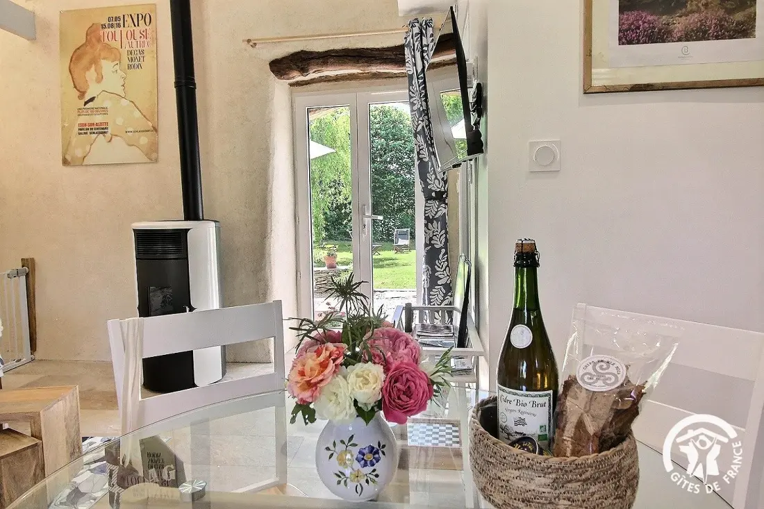 Gîte de France Le murmure des oiseaux 4 épis