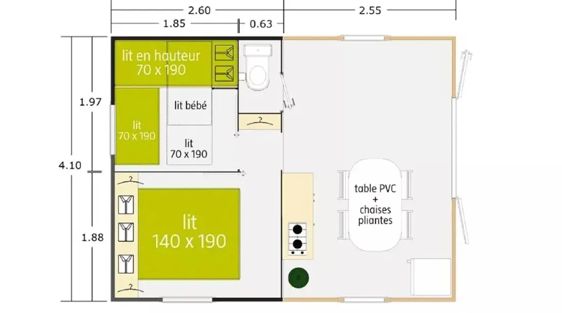 Camping Le Rivage 4 étoiles★★★★