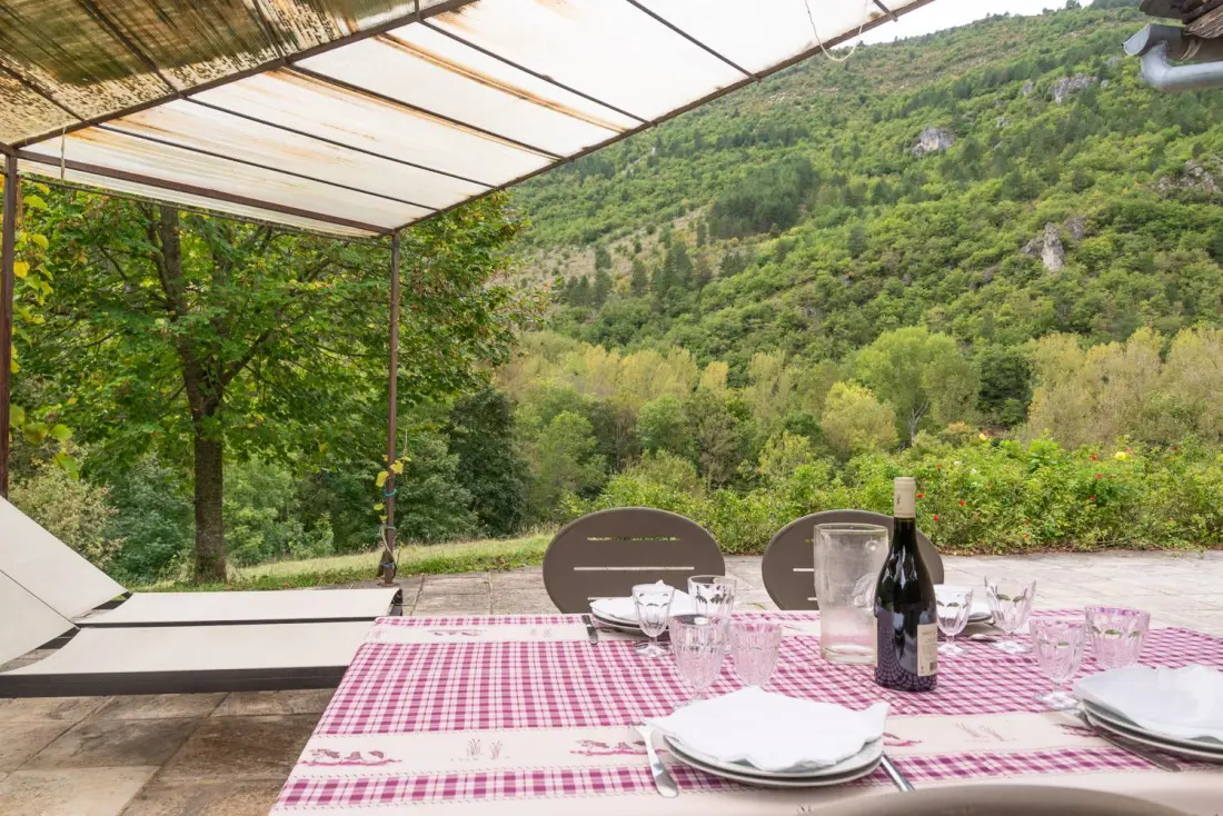 Gîte de France Gîte de pratpanoul 3 épis 4/6 pers à quézac 3 épis