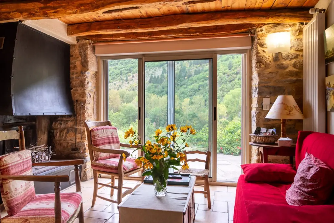 Gîte de France Gîte de pratpanoul 3 épis 4/6 pers à quézac 3 épis