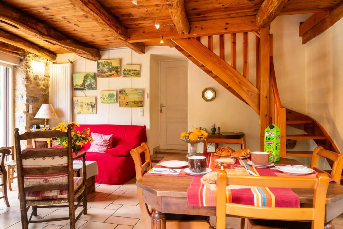 Gîte de France Gîte de pratpanoul 3 épis 4/6 pers à quézac 3 épis