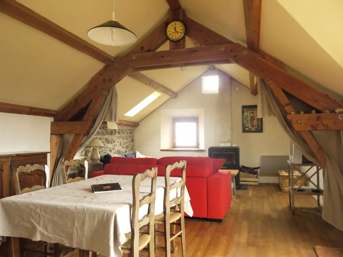 Gîte de France Gîte du tomple, côté prairie 4/6 personnes 3 épis