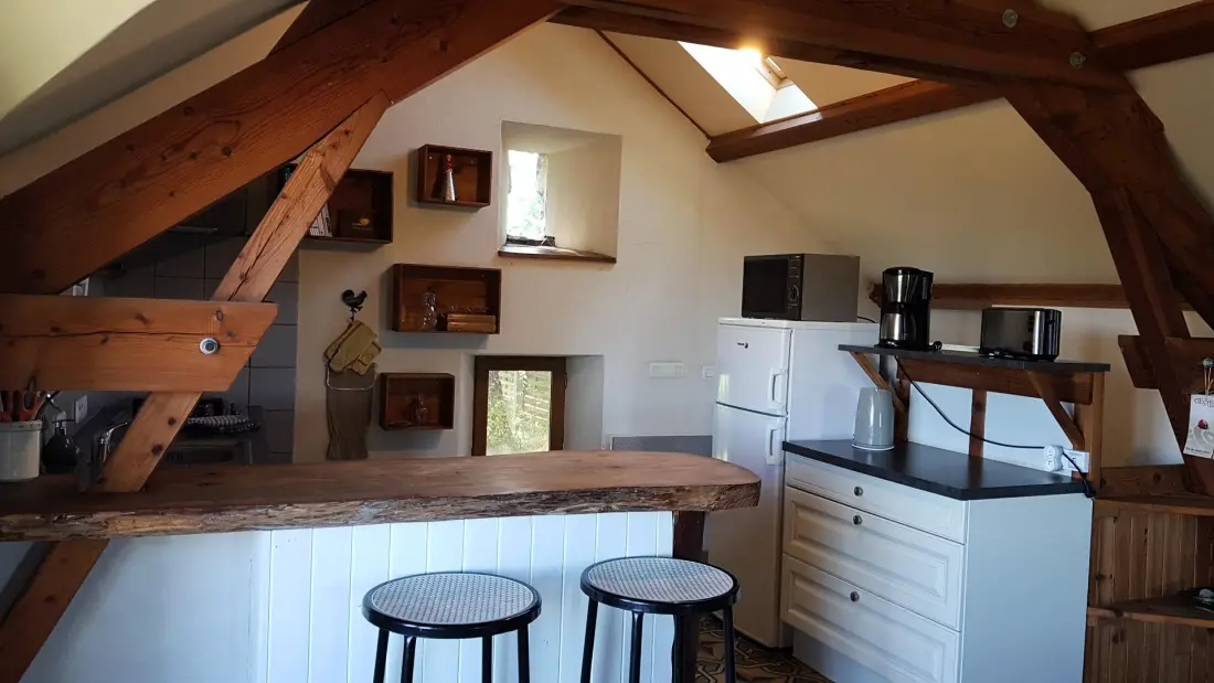 Gîte de France Gîte du tomple, côté prairie 4/6 personnes 3 épis