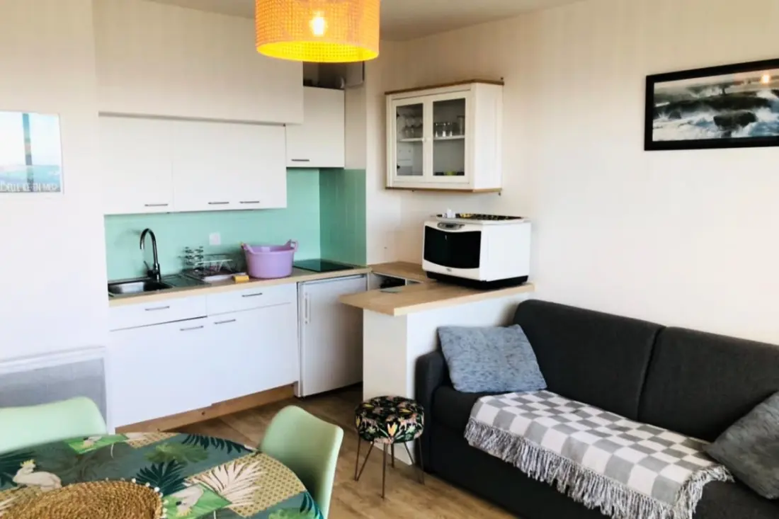 Appartement Vue Belle Iles  Et Le Chateau Turpault