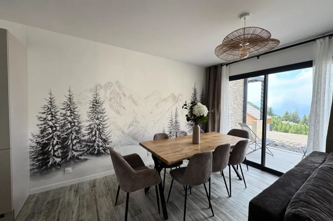 Chalet Altéa - 7 à 8 Pers - Neuf &amp; Cosy - 300 m Des Pistes