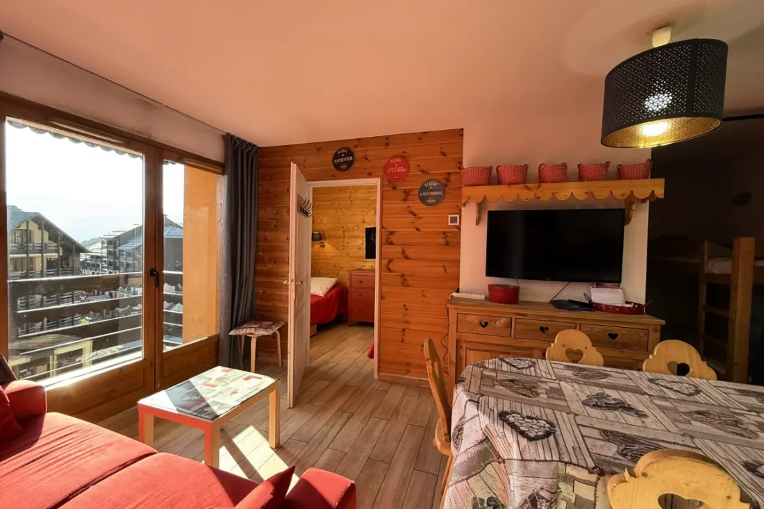 Résidence Risoul • T4 8 Pers • Piscine Et Sauna • Proche Pistes