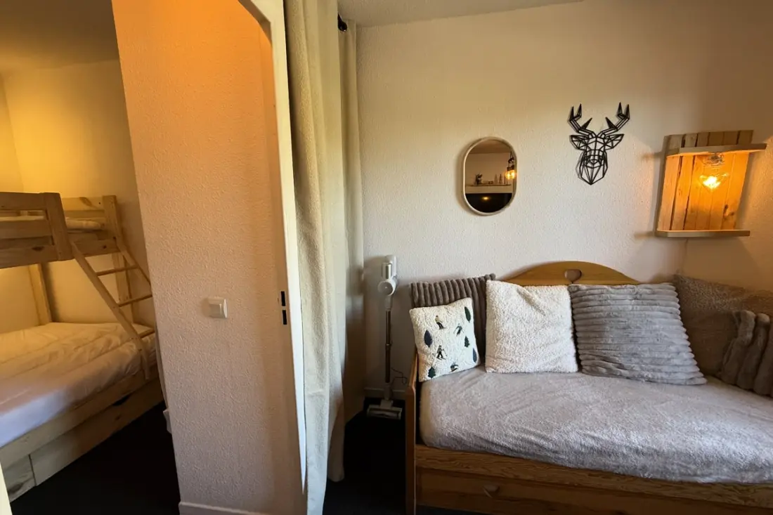 Résidence Risoul - Studio Cabine Cosy 7 Pers