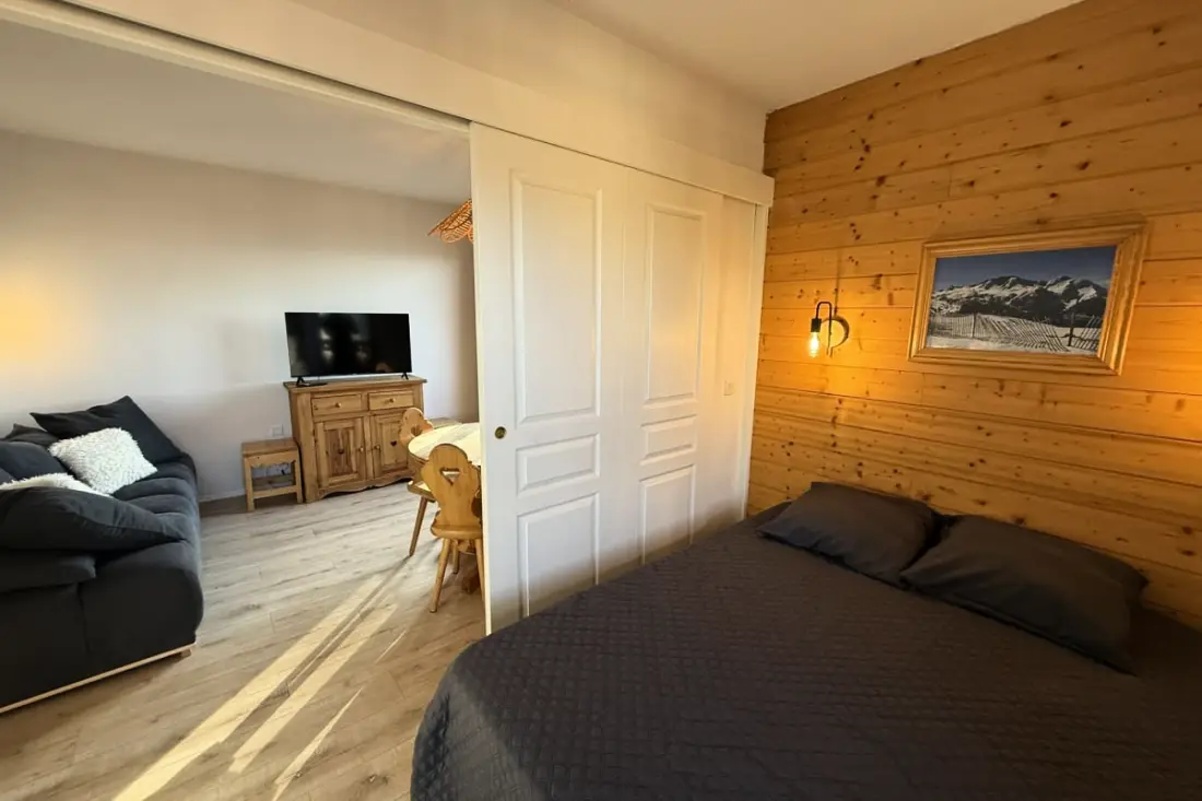 Résidence Risoul :t2 4-6 Pers - Balcon Piscine Sauna