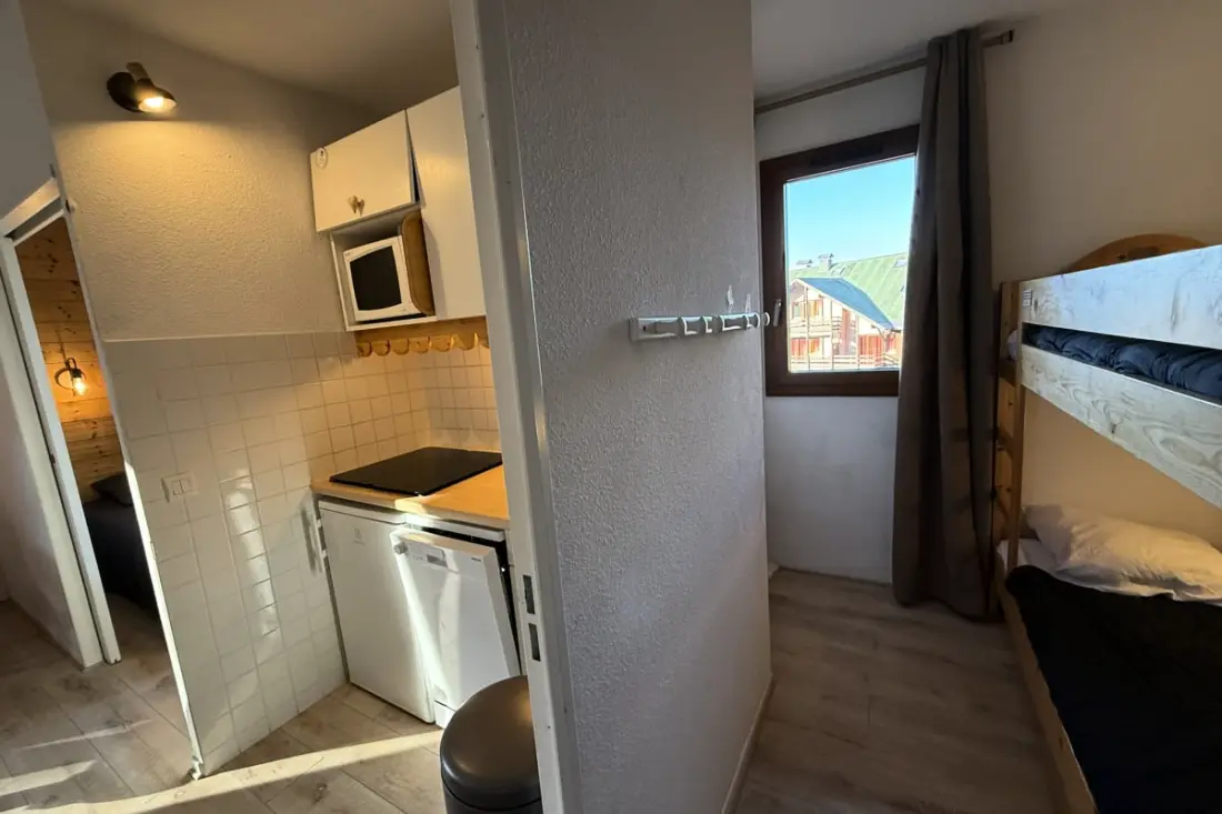 Résidence Risoul :t2 4-6 Pers - Balcon Piscine Sauna