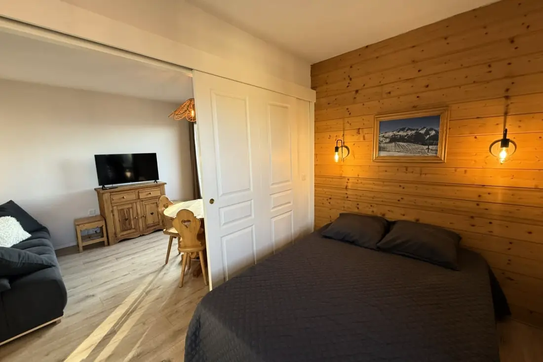 Résidence Risoul :t2 4-6 Pers - Balcon Piscine Sauna