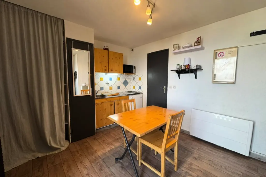 Résidence Studio 16m² - Balcon - Wifi - Risoul Le Villaret