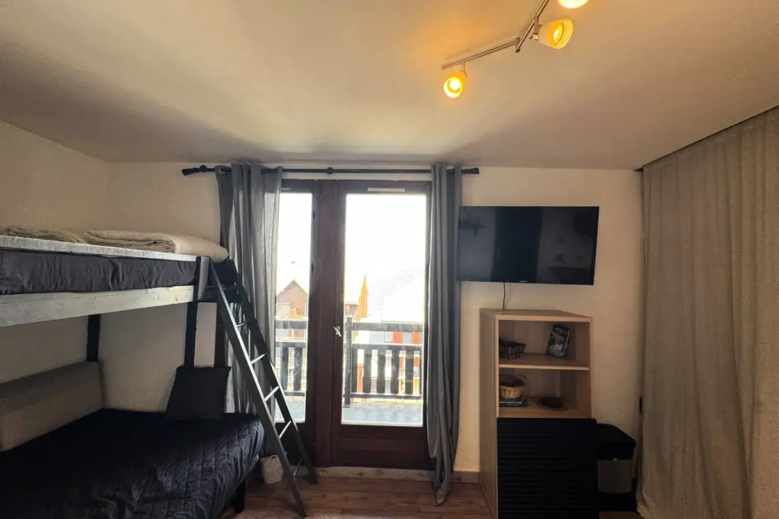 Résidence Studio 16m² - Balcon - Wifi - Risoul Le Villaret