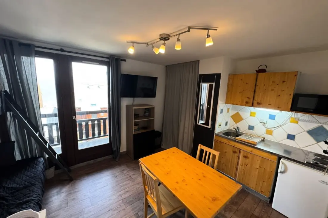 Résidence Studio 16m² - Balcon - Wifi - Risoul Le Villaret