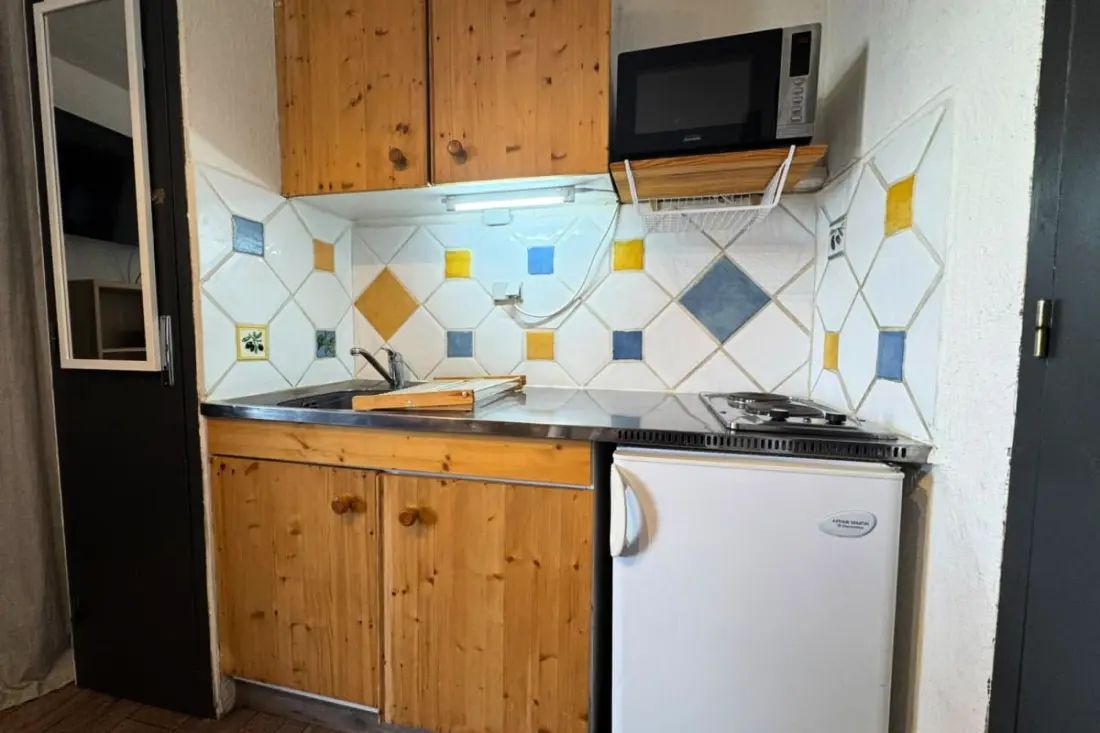 Résidence Studio 16m² - Balcon - Wifi - Risoul Le Villaret
